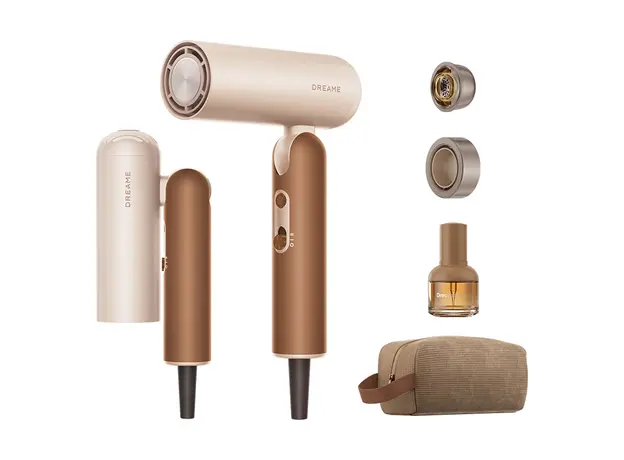 Hair Dryer Dreame Pocket Cake High-speed Hair Dryer Brown, 7 image