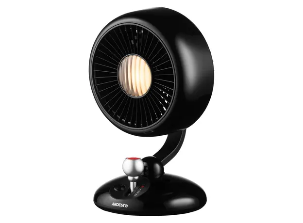 Fan ARDESTO AviaFan FT-F3600BL, Desktop, 12 cm, Rechargeable, Backlight, USB-C, Black