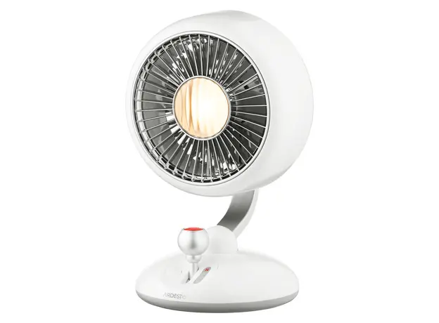 Fan ARDESTO AviaFan FT-F3600W, Desktop, 12 cm, Rechargeable, Backlight, USB-C, White, 2 image