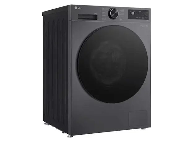 Washing Machine LG F2X5FYNY6.AEBQME3, 9 kg, 1200 rpm, Inverter, Steam, Black