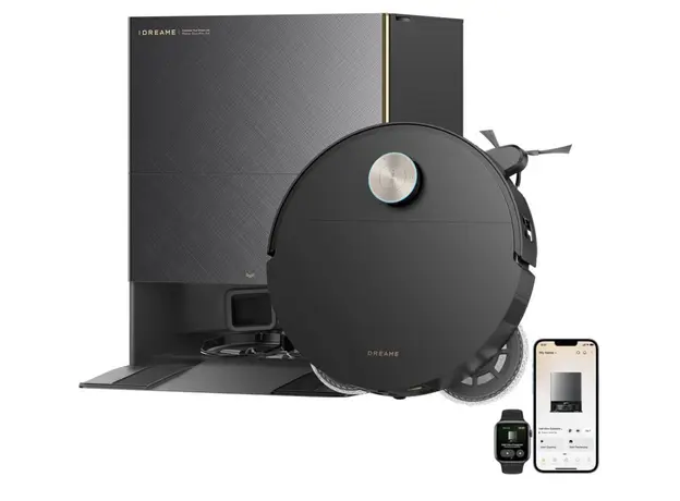 Robot vacuum cleaner Dreame RLX87DE X60 Ultra, 35000Pa, LiDAR, Black