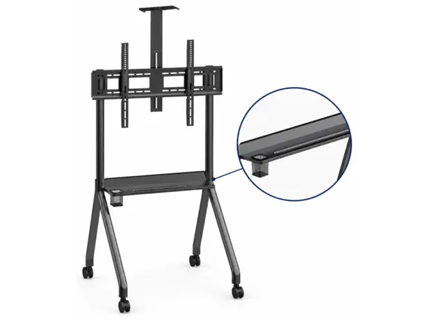 AllScreen TR43 TV Mount, 55"-120", With Roller, Black, 3 image