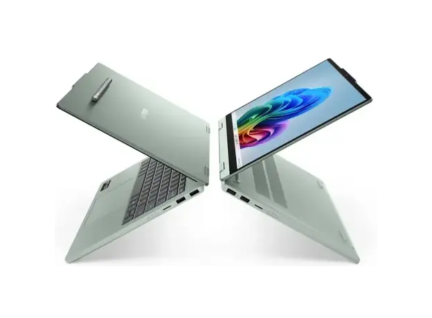 Laptop IdeaPad 5 2-in-1 14" OLED Touch Ryzen 5 230 32GB 1TB SSD Integrated Graphics Win 11 Home Breeze Moss, 7 image