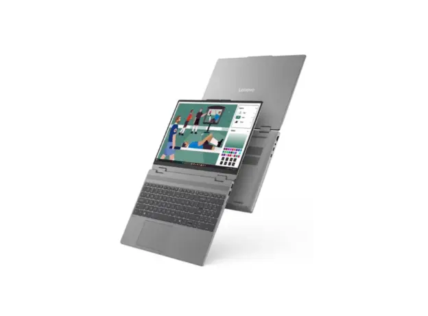 Lenovo IdeaPad 5 2-in-1 15.3" 2.5K OLED Touch Ultra 7 355 32GB 1TB SSD Integrated Intel Graphics Win 11 Home Luna Grey, 9 image