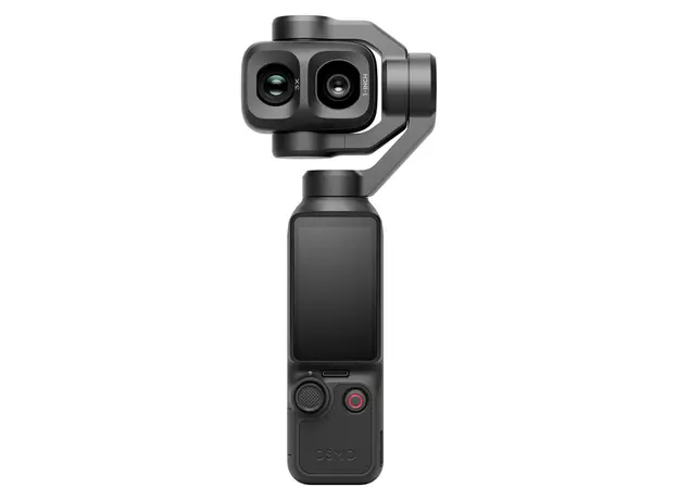 Action Camera DJI Osmo Pocket 4P Vlog Combo, 1" CMOS + 60mm Med-Tele, 4K/240fps, 3-axis Gimbal, DJI Mic Mini 2, Classic Black