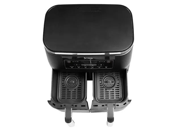 Air Fryer Ninja AF300EU Foodi Dual Zone, 2400W, 7.6 L (2 × 3.8 L), 6 Functions, Black, 3 image