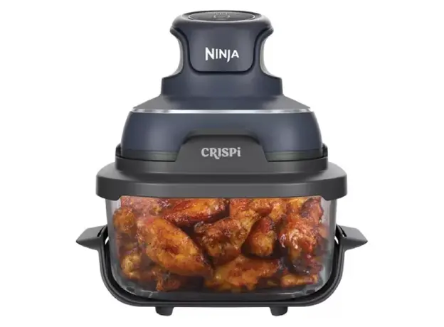 Air Fryer Ninja FN101EUGY CRISPi, 1700W, 3.8 L + 1.4 L, 4 Functions, Grey