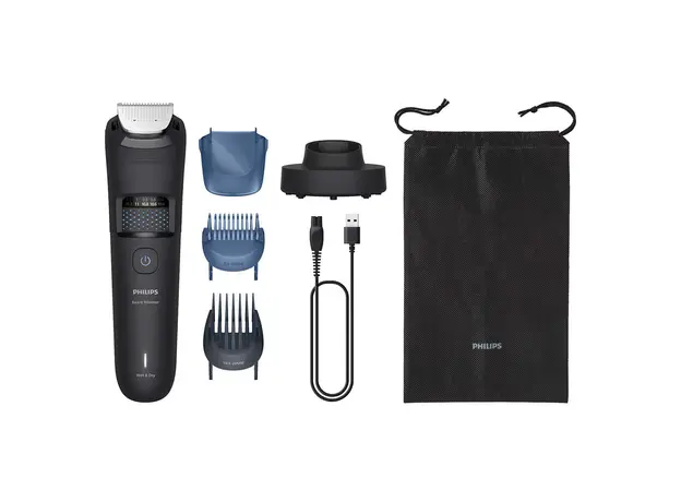 Beard Trimmer Philips BT5780/15 5000 Series, 0.4–20 mm, 40 Settings, Hair Collector, Wet & Dry, Black, 4 image