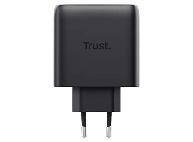 Charger Trust Maxo 65W GaN (26067), 3x USB-C + 1x USB-A, with 2 m cable, Black, 4 image