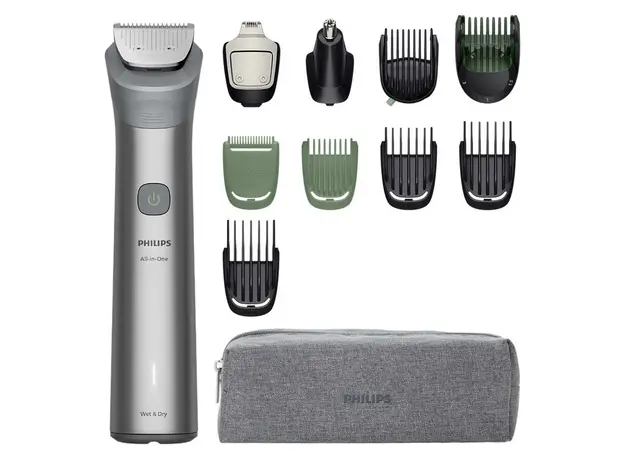Hair Clipper Philips MG5941/15 All-in-One 5000 Series, 11-in-1, Wet & Dry, 120 min, Grey, 3 image