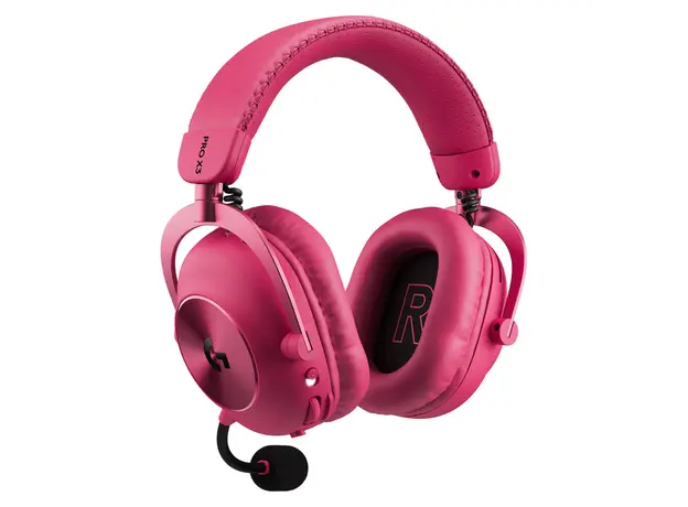 Headset Logitech G PRO X 3 LIGHTSPEED 981-001756, Wireless, Bluetooth 5.3, 50mm PRO-G GRAPHENE, 70h, Magenta, 3 image