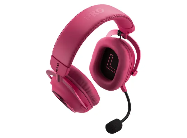 Headset Logitech G PRO X 3 LIGHTSPEED 981-001756, Wireless, Bluetooth 5.3, 50mm PRO-G GRAPHENE, 70h, Magenta, 4 image