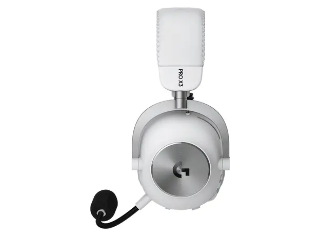 Headset Logitech G PRO X3 LIGHTSPEED 981-001748, Wireless, 50mm PRO-G GRAPHENE, Bluetooth, 70h, White, 5 image