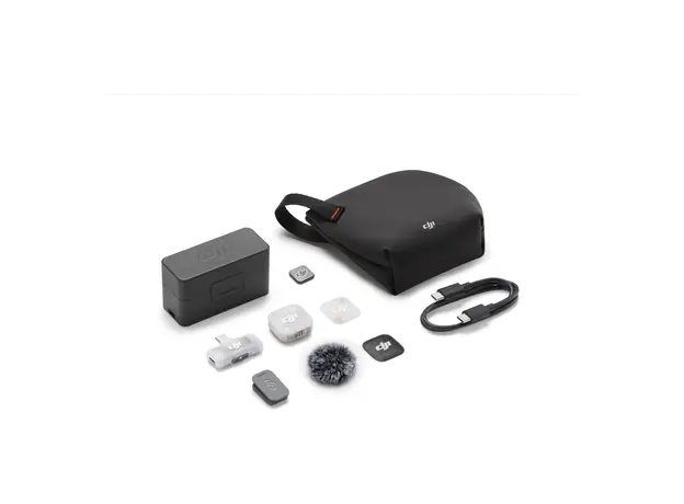 Microphone DJI Mic Mini 2 (1 TX + 1 Mobile RX + Charging Case), Wireless, USB-C, up to 48 h, 2 image