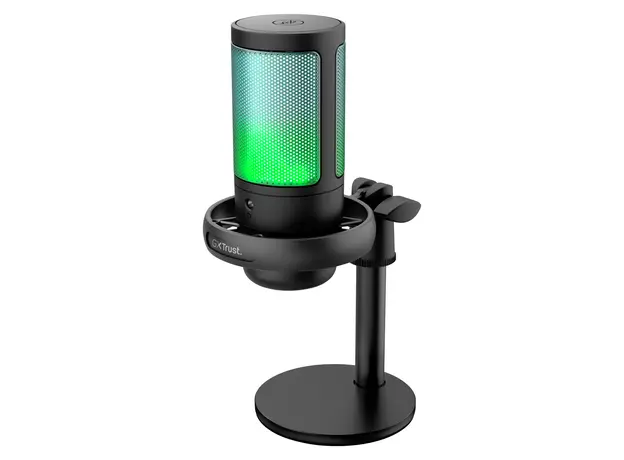 Microphone Trust GXT 238 Auron USB (26081), Cardioid, RGB, Black, 5 image