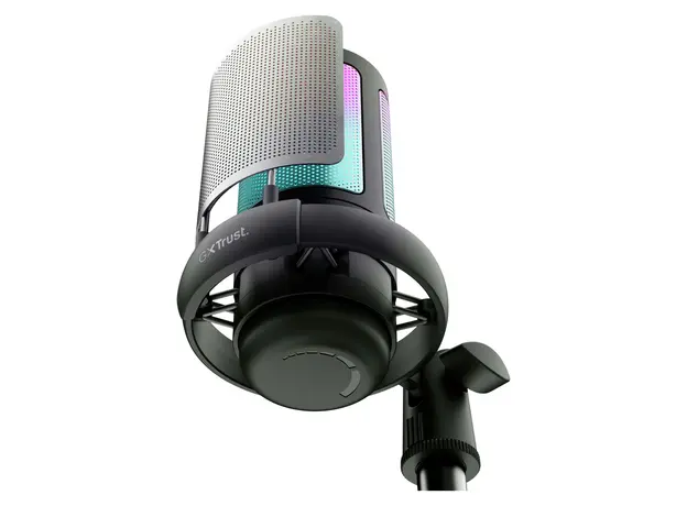 Microphone Trust GXT 238 Auron USB (26081), Cardioid, RGB, Black, 6 image
