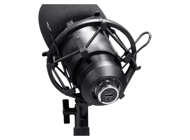 Microphone Trust GXT 269 Emita II 25769, Streaming, Condenser, Cardioid, with Table Stand, Black, 6 image