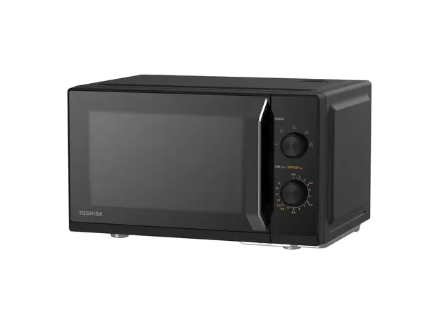 Microwave Oven Toshiba MW3-MM20PE(BK), 20 L, 800W, Mechanical Control, Black, 2 image