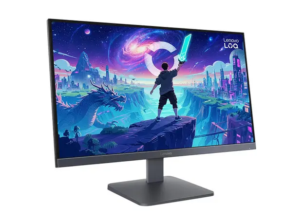 Monitor Lenovo 68F2GACBEU LOQ 27-10, 27" FHD IPS 200Hz, 2xHDMI DP, Lunar Grey, 2 image
