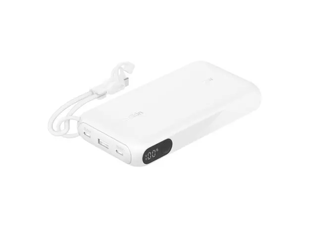 Power Bank Belkin BoostCharge 20000mAh With Display BPB028HQWH White, 3 image