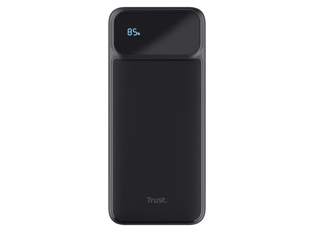 Power Bank Trust Avala 20000mAh PD Powerbank 25883, 20W, USB-C, 2x USB-A, LED Display, Black