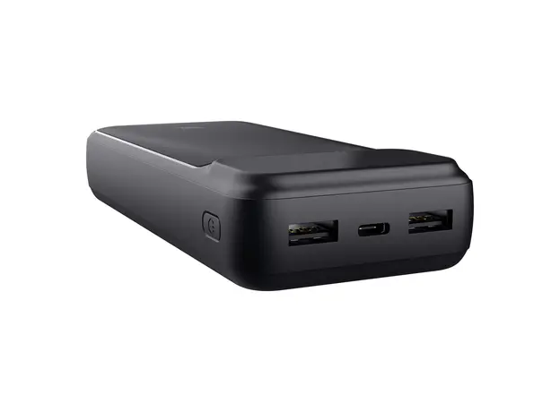 Power Bank Trust Avala 20000mAh PD Powerbank 25883, 20W, USB-C, 2x USB-A, LED Display, Black, 2 image
