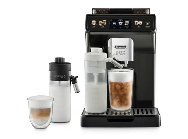Coffee machine DeLonghi ECAM450.65.G, 1450W, 1.8L, Coffee Machine, Black