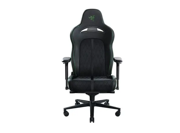 Gaming chair Razer Chair Enki Pro PU Leather- Alcantara, 4D Armrests, black-green