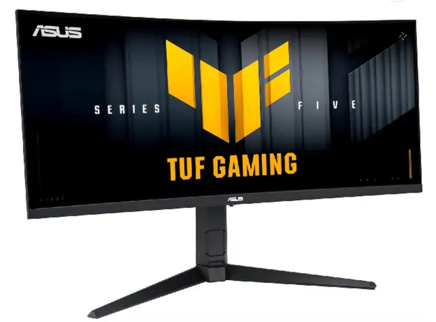 Asus Monitor 34" TUF Gaming VG34WQML5A 2xHDMI, 2xDP, 3xUSB, MM, VA, 3440x1440, 21:9, 250Hz, 0.5ms, sRGB 130%, CURVED, AdaptiveSync, HAS, HDR400, 3 image