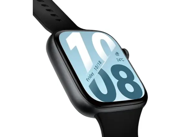 Smart Watch HONOR Watch X5i Standard BT 8MB+128MB Black Black Silicone Strap Global Version (5502ACCH), 2 image