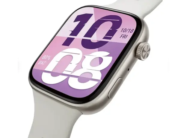 Smart watch HONOR Watch X5i Standard BT 8MB+128MB White White Silicone Strap Global Version (5502ACCJ), 3 image