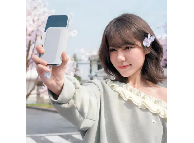 Magnetic photo holder Insta360 Snap Selfie Screen White, 5 image
