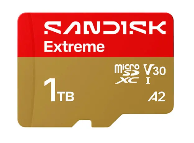 SanDisk 1TB Extreme MicroSD/HC UHS-I Card 245MB/S Class 10 SDSQXH9-1T00-GZ6MA