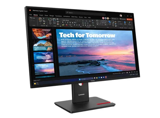 Monitor Lenovo ThinkVision T27Q-40 64AAGAR2EU Black, 3 image