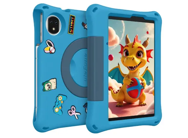 Tablet Ulefone Tab A9 Pro Kids Dual Sim 4GB Ram 128GB 4G Blue, 2 image