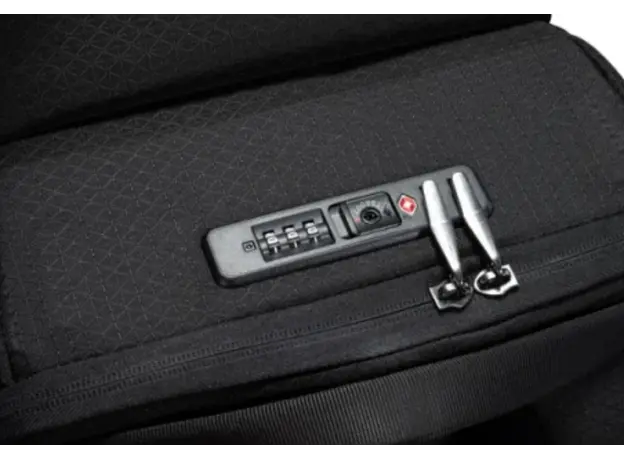 Kingsons 15.6" Laptop Backpack With Airtag Function TSA Lock Black - KS25593, 10 image