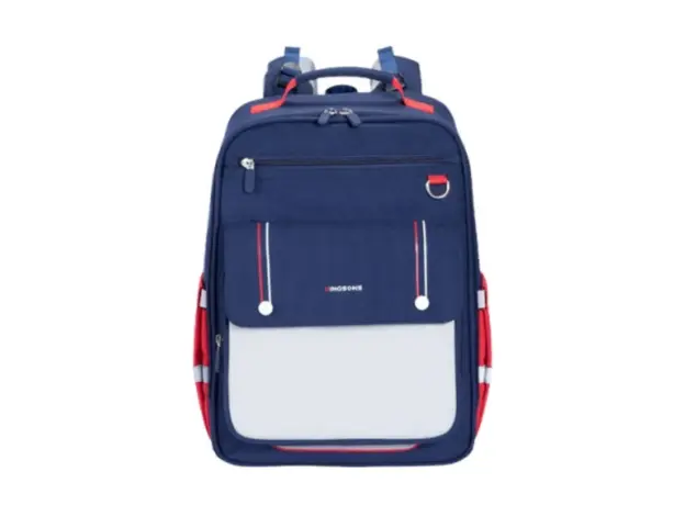 Kingsons 15.6" Laptop Bag Primary School Backpack Dark Blue - KS251306, 2 image