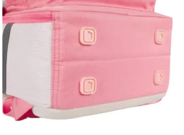 Kingsons 15.6" Notebook Bag Primary School Backpack Pink - KS251093, 6 image