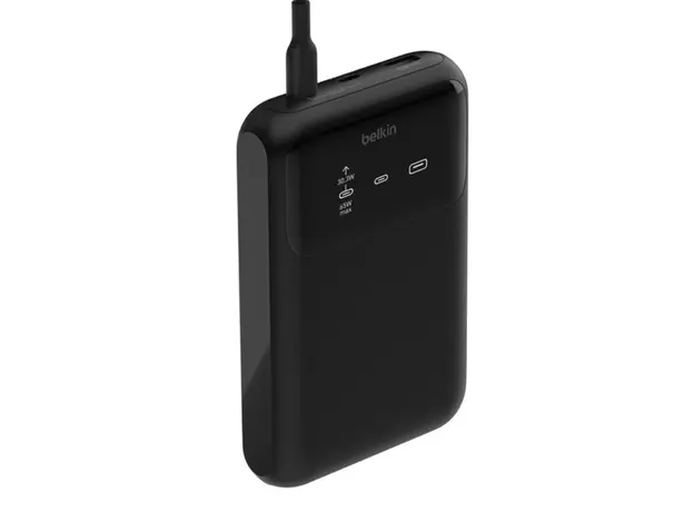 Portable charger Belkin Power Bank 65W 20000mAh Digital Display BPB020BTBK, 3 image