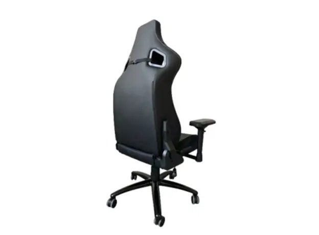 Vertex Predator Gaming Chair Black Car Leather, 3 image