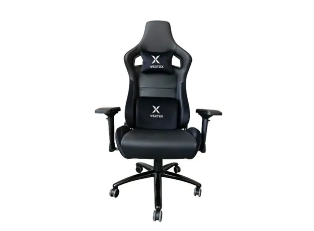 Vertex Predator Gaming Chair Black Car Leather