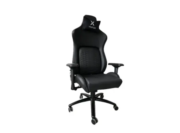 Vertex Viper Gaming Chair Black Car Leather, 2 image
