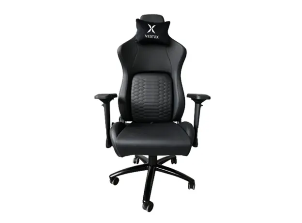 Vertex Viper Gaming Chair Black Car Leather