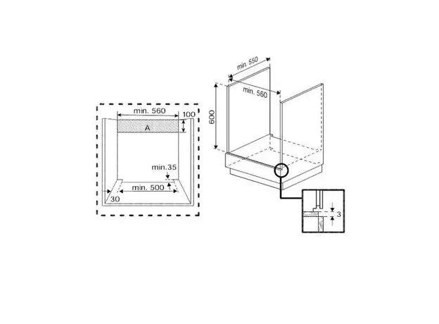 Built-in oven Indesit IFE 3644 WH, 7 image