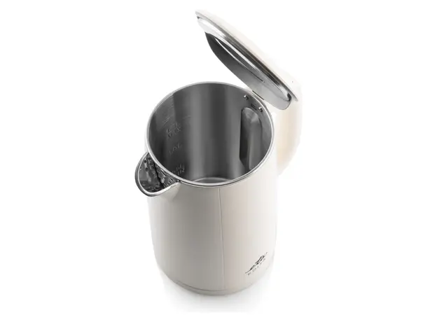 Electric Kettle ETA 859590010 Edita, 2200W, 1.5 L, Double Wall, Ivory (Beige), 4 image