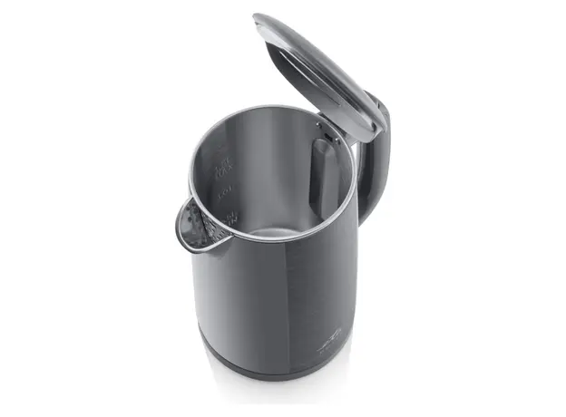 Electric Kettle ETA 859590020 Edita, 2200W, 1.5 L, Double Wall, Grey, 4 image