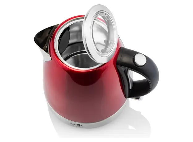 Electric Kettle ETA 859990010 Ela Mini, 2100W, 1.2L, Stainless Steel, Red, 2 image