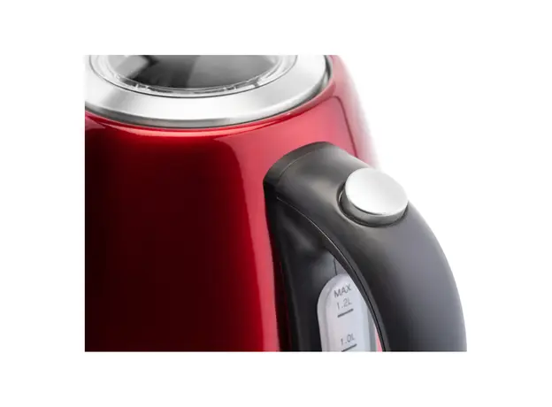 Electric Kettle ETA 859990010 Ela Mini, 2100W, 1.2L, Stainless Steel, Red, 5 image