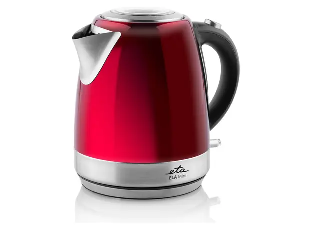 Electric Kettle ETA 859990010 Ela Mini, 2100W, 1.2L, Stainless Steel, Red