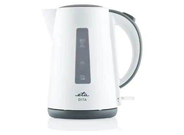 Electric Kettle ETA160390000 Dita, 1.7 L, 2200W, White, 2 image